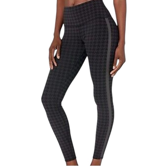 Alo Yoga High Waist Houndstooth Legging Black Gray Size: S. Retail $158 - Picture 1 of 6